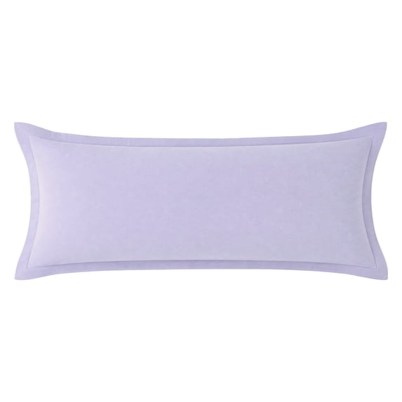 Unique Bargains 1 Pack Soft Cooling Cotton Pillowcase for Comfortable Sleep Light purple