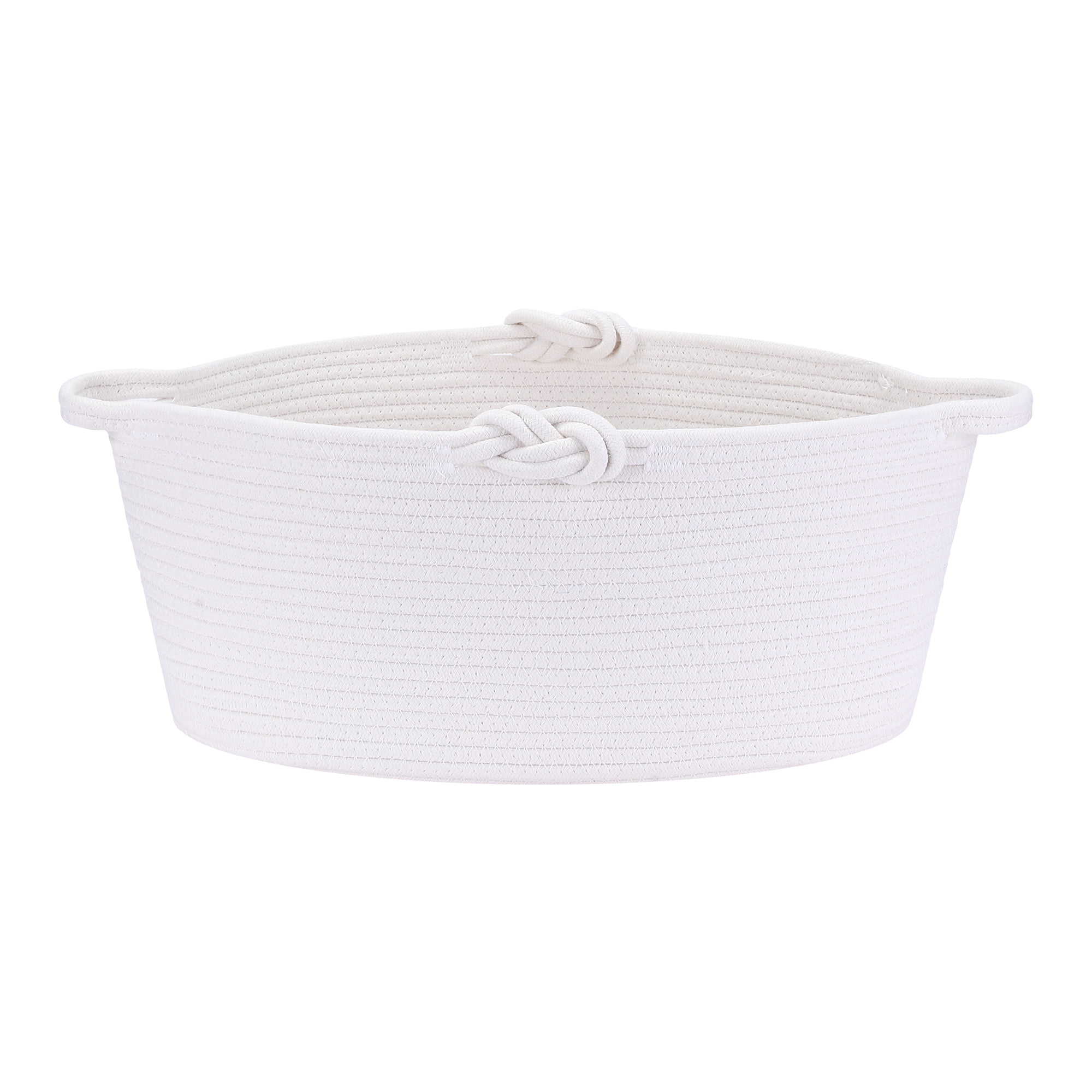 Unique Bargains 1 Pack Woven Storage Basket Bin with Handle for Clothes