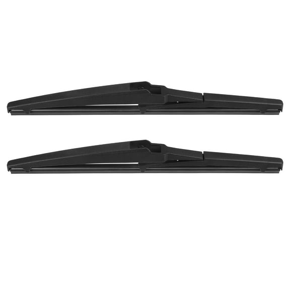 Unique Bargains 1 Pair 11" 11" Car Rear Windshield Wiper Blade Fit for Hyundai Solaris Black