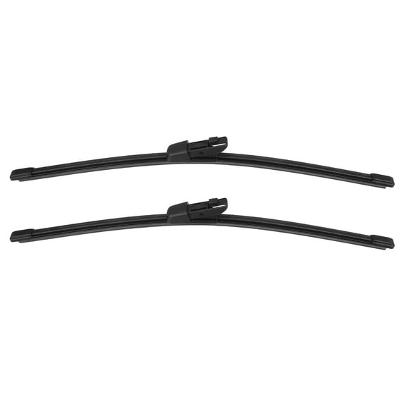 Unique Bargains 1 Pair 13" 13" Car Rear Windshield Wiper Blade Fit for Seat Alhambra 710 Black