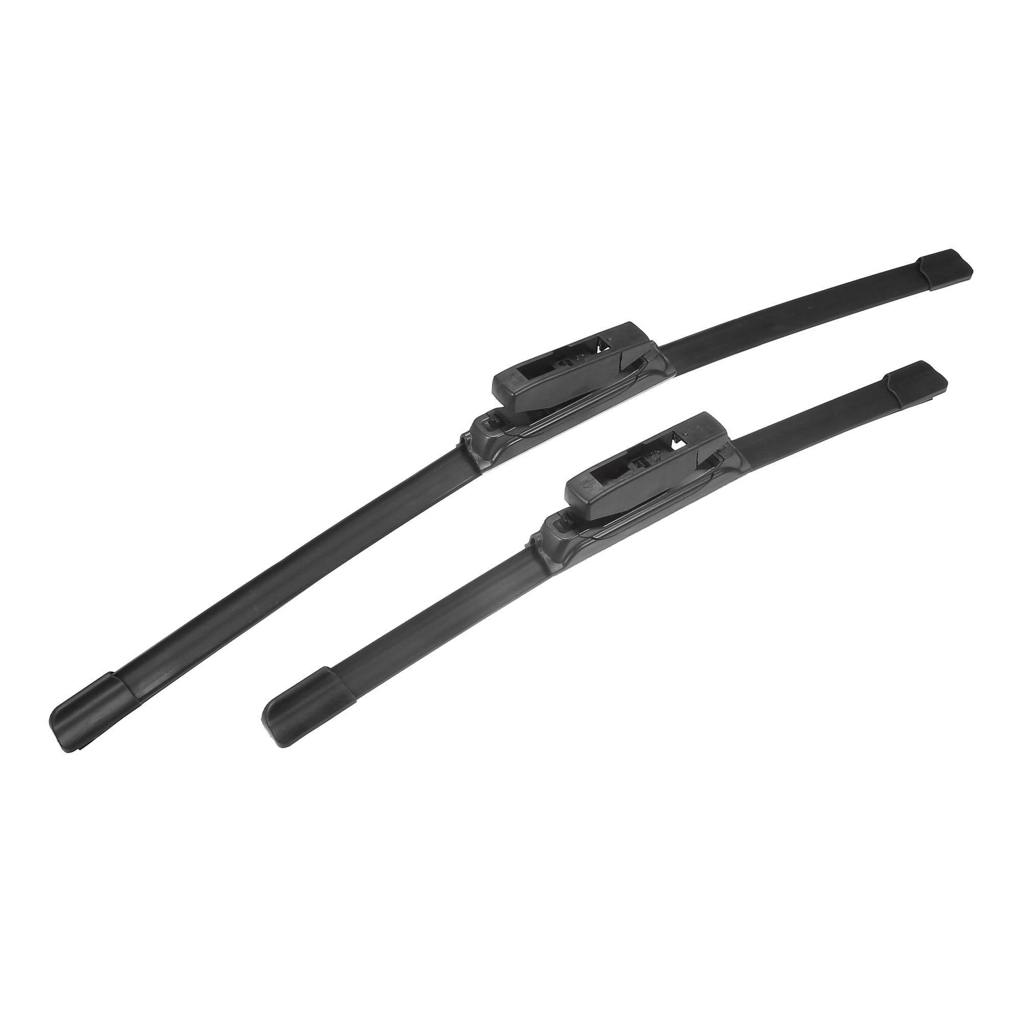 Unique Bargains 1 Pair 20"-14" Coating Silicon Front Windshield Wiper Blade for Smart Fortwo 2014-2019 Not J / U Hook