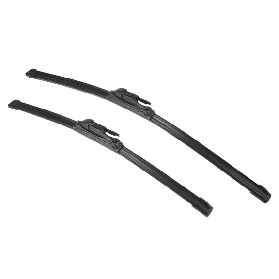 Unique Bargains 1 Pair 24"+19" Front Windshield Wiper Blade for Audi A3 05-12 Premium Set with Upgraded Stability