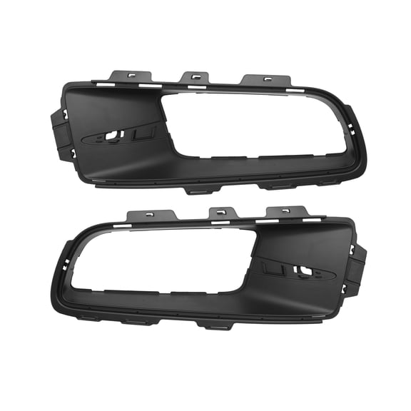 Unique Bargains 1 Pair 51117172450 51117172449 Car Fog Light Grille Cover Trim for BMW X5 E70 2007 2008 2009 2010