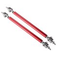 thumbnail image 1 of Unique Bargains 1 Pair Aluminum Alloy 6"-8" 150mm Car Front Bumper Lip Splitter Strut Rod Tie Support Bars Red, 1 of 6