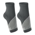 thumbnail image 1 of Unique Bargains 1 Pair Ankle Support Braces Adjustable Breathable Ankle Wrap Brace for Sports Running Gray Size L, 1 of 6