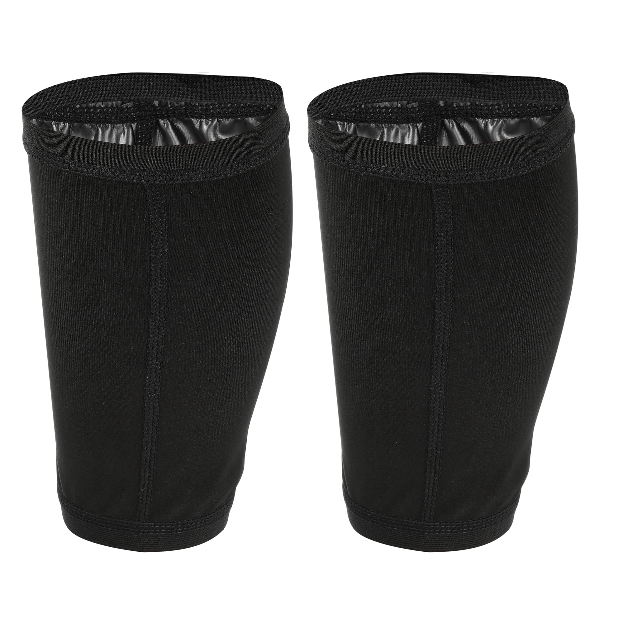 Unique Bargains Arm Shapers Burning Light Weight Polyester 4XL/5XL Black Silver Tone