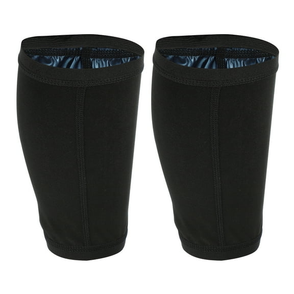 Unique Bargains 1 Pair Arm Slimming Sleeves Fat Burning Arm Shapers Light weight Polyester 4XL/5XL Black Blue