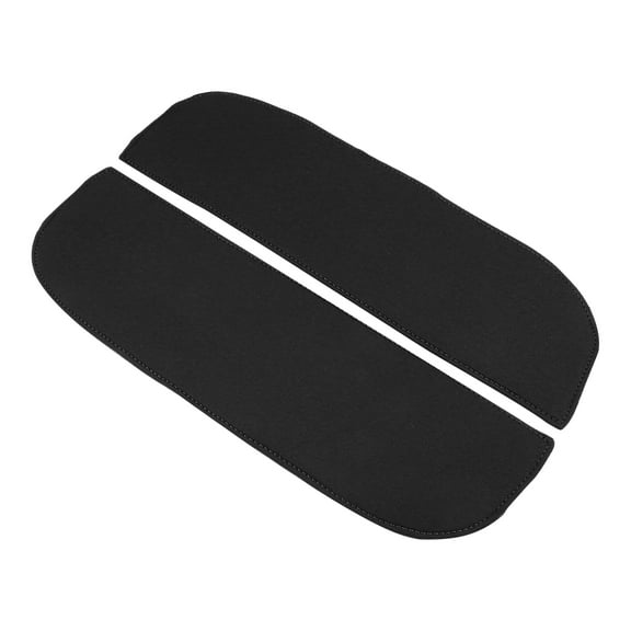 Unique Bargains 1 Pair Armrest Protector Cover Pad Replacement for BMW X5 X6 2010-2018 Neoprene Fabric Black