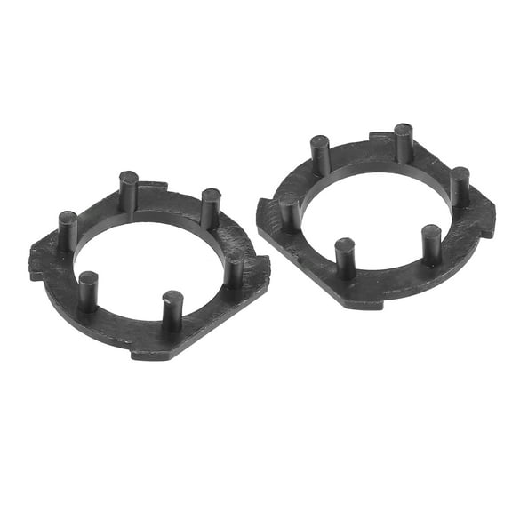 Unique Bargains 1 Pair Automotive LED Headlight Bulb Retainer Adapter Holder Socket Car Headlight Socket for Mazda 3 5 6