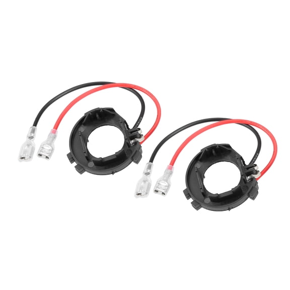 Unique Bargains 1 Pair Automotive LED Headlight Bulb Retainer Adapter Holder Socket Car Headlight Socket for Volkswagen