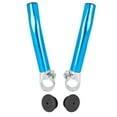 thumbnail image 1 of Unique Bargains 1 Pair Bike Bicycle Handlebar End Grip with Bar Ends Plug Blue for 7/8" Handlebar Mountain Bike, 1 of 8