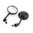 thumbnail image 1 of Unique Bargains 1 Pair Black Adjustable 10mm Thread Diameter Motorcycle Rear View Mirror, 1 of 6