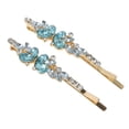 thumbnail image 1 of Unique Bargains 1 Pair Bobby Pin Fashion Butterfly Hair Clips Blue, 1 of 5