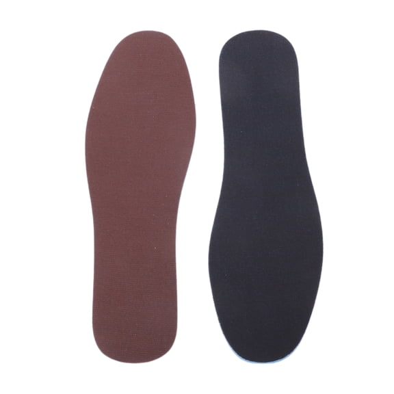 Unique Bargains 1 Pair Breathable Shoe Inserts Fit Shoe Size 41 Black Brown