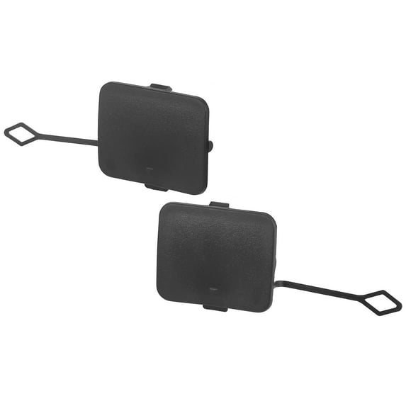Unique Bargains 1 Pair Car Rear Bumper Tow Hook Cover Cap 5112-7272-415 for BMW X3 2011-2014