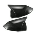 thumbnail image 1 of Unique Bargains 1 Pair Car Rear View Mirror Cover Cap Overlay Black Carbon Fiber Pattern for Hyundai Elantra 2021-2023, 1 of 6