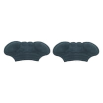 Unique Bargains 1 Pair Cuttable Shoes Heel Pads for Prevent Rubbing 0.28'' Navy Blue