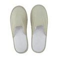 thumbnail image 1 of Unique Bargains 1 Pair Disposable Slippers Foldable Closed Toe Hotel Slippers Light Gray, 1 of 5