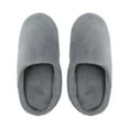 thumbnail image 1 of Unique Bargains 1 Pair Disposable Slippers Foldable Elastic Slippers Hotel Slippers for Family Beige Gray, 1 of 5