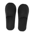 thumbnail image 1 of Unique Bargains 1 Pair Disposable Slippers Foldable Non-woven Hotel Slippers Gray, 1 of 5