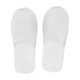 thumbnail image 1 of Unique Bargains 1 Pair Disposable Slippers Foldable Non-woven Hotel Slippers White, 1 of 5