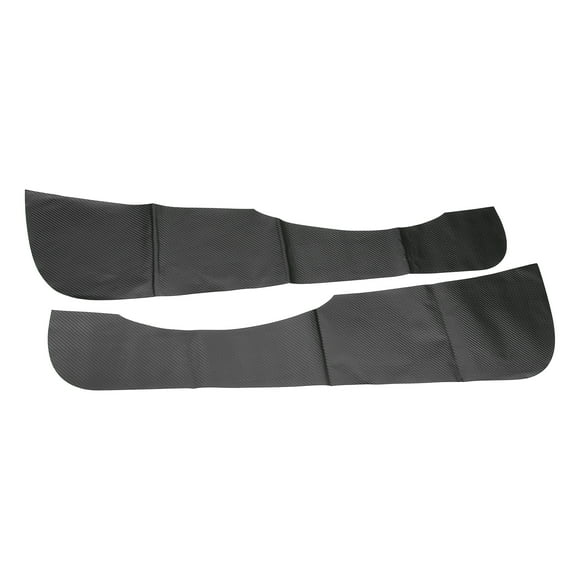 Unique Bargains 1 Pair Door Anti Kick Pad Stickers Carbon Fiber Pattern Black for BMW MINI Cooper F56 2022 2023