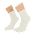 thumbnail image 1 of Unique Bargains 1 Pair Five Toe Socks Soft Thickening Socks for Women White, 1 of 6