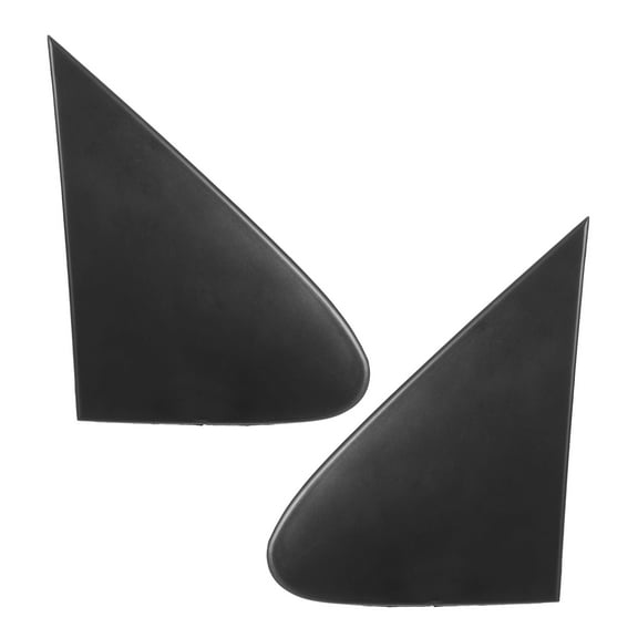 Unique Bargains 1 Pair Front Left Right Mirror Corner Fender Triangle Cover No.6011812010/6011712010 for Toyota Corolla