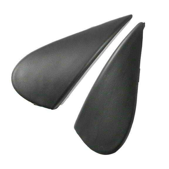 Unique Bargains 1 Pair Front Left Right Mirror Corner Triangle Fender Cover for Nissan Versa 1.6L at Sedan S 96318-3BA0A