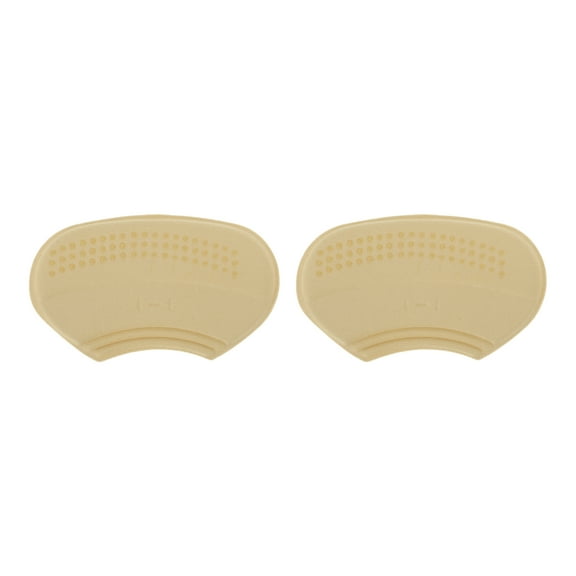Unique Bargains 1 Pair Heel Pads Non-slip Thick Heel Pads for Shoes Nude