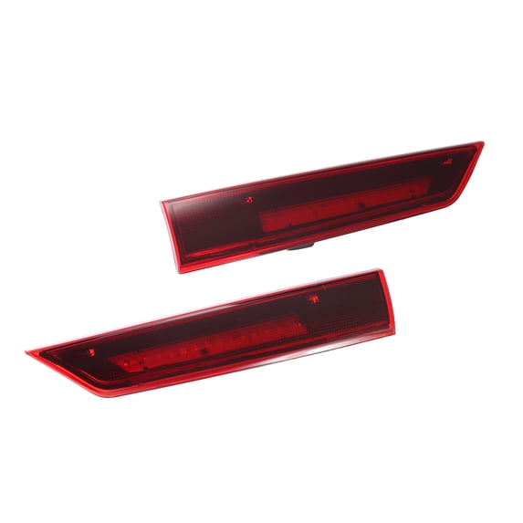 Unique Bargains 1 Pair High Level 3rd Third Brake Light Stop Lamp for Ford Transit Tourneo Custom 2012-up ABS Red