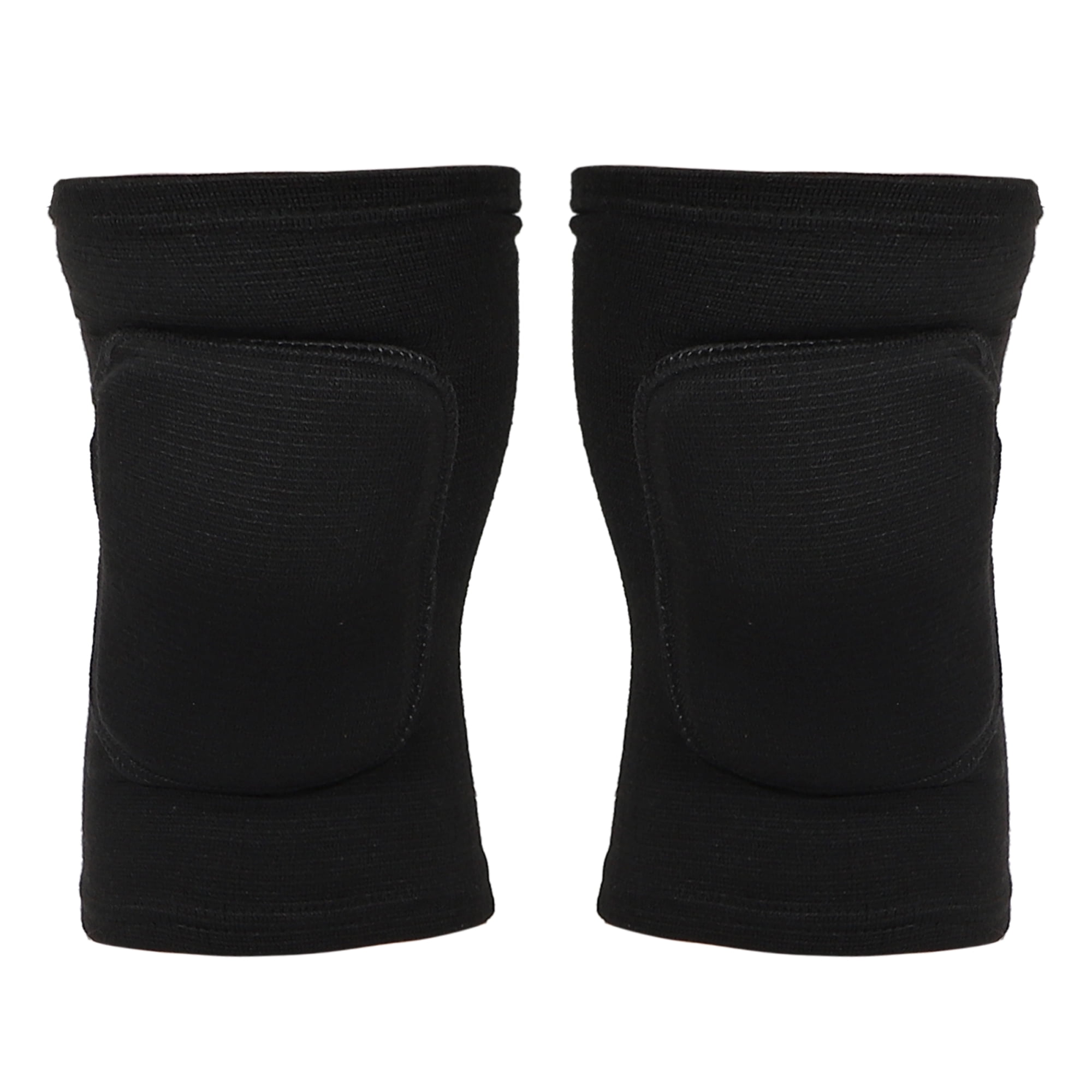 Unique Bargains 1 Pair Knee Brace Protection Sponge Knee Pads Knee Support Black Size L