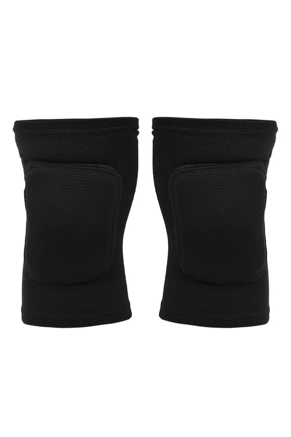 1 Pair Knee Brace Protection Sponge Knee Pads Knee Support Black Size M