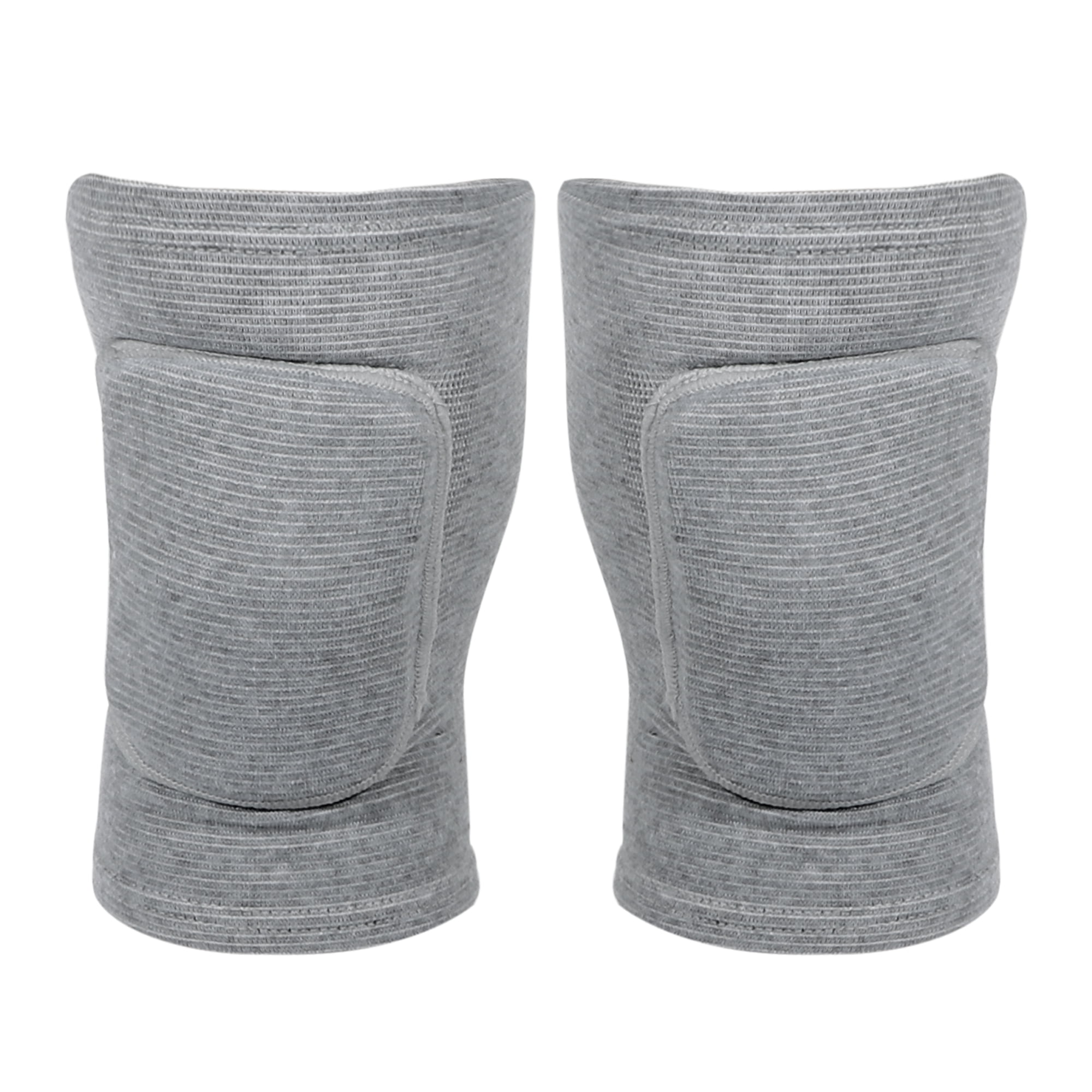 Unique Bargains 1 Pair Knee Brace Protection Sponge Knee Pads Knee Support Gray Size L