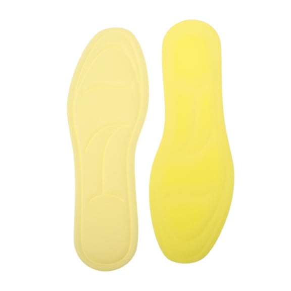 Unique Bargains 1 Pair Massage Shoe Inserts Fit Shoe Size 43/44 Beige