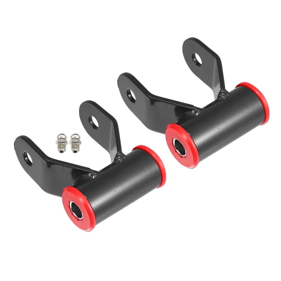 Unique Bargains 1 Pair Rear Leaf Spring Shackle Kit Replace 412120 for Dodge for Ram 1500 2002-2008 Pick Up Leaf Spring