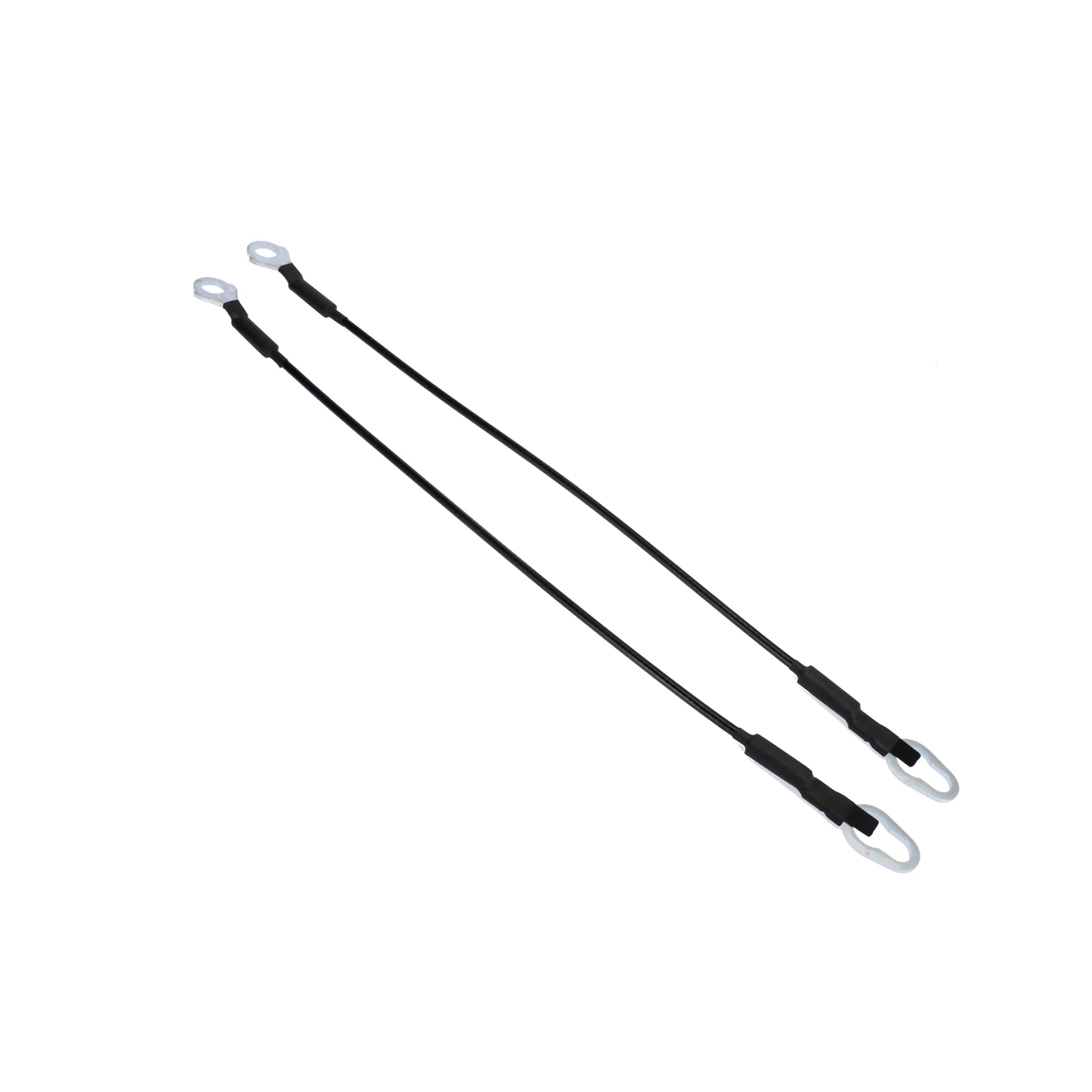 Unique Bargains 1 Pair Rear Tailgate Cables Lift Gate Support Straps for Ford F-100 F-150