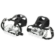 platform pedals with toe clips
