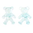 thumbnail image 1 of Unique Bargains 1 Pair Shoelace Charms Bears Fashion Shoe Accessories Clear Blue, 1 of 5