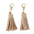 thumbnail image 1 of Unique Bargains 1 Pair Shoelace Charms Tassels Fashion Shoe Accessories Light Khaki, 1 of 5
