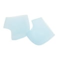 thumbnail image 1 of Unique Bargains 1 Pair Silicone Non Perforated Heel Protectors for Travelling Blue Silicone, 1 of 4