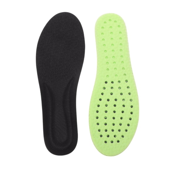 Unique Bargains 1 Pair Sport Shoe Inserts Fit Shoe Size 39/40 Green Black