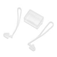 thumbnail image 1 of Unique Bargains 1 Pair Swimming Ear Plugs Lanyard Waterproof Ear Protection White, 1 of 5
