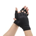 thumbnail image 1 of Unique Bargains 1 Pair Thin Ultraviolets-proof Manicure Gloves Black, 1 of 6