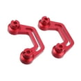 thumbnail image 1 of Unique Bargains 1 Pair Work Light Mount Brackets Car Front Light Mounting Holder for Jeep Gladiator JT 2020-2022 Red, 1 of 7