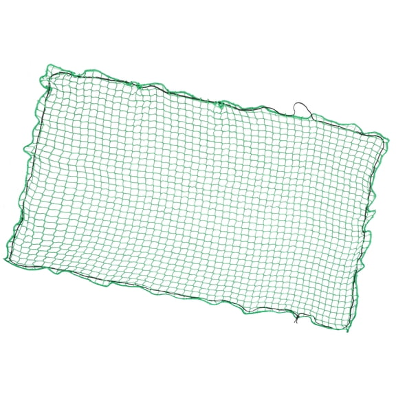 Unique Bargains 1 Pc 1.5x3.7m Universal Trailer Cargo Net Pickup Truck Trailer Net Scalable Nylon Green