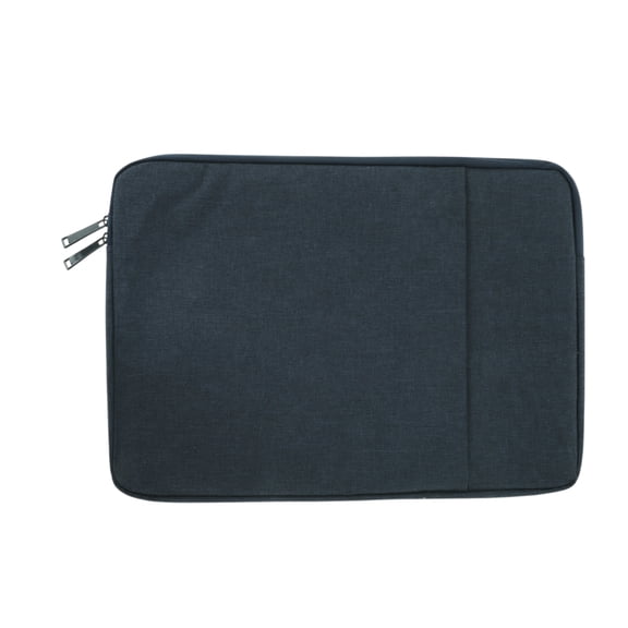 Unique Bargains 1 Pc 14.1-15.4" Laptop Sleeve Thickened Tablet and Laptop Sleeve with Front Pocket Navy Blue