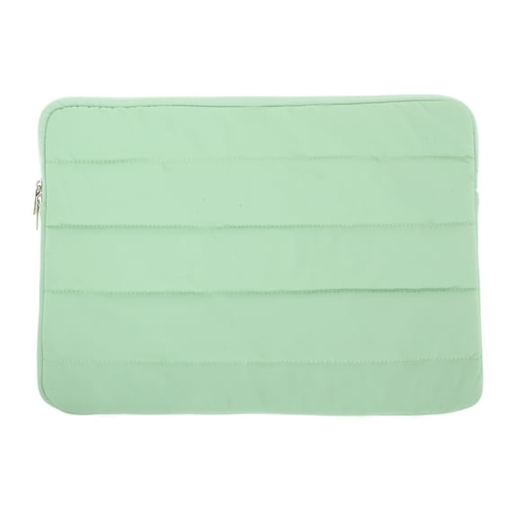 Unique Bargains 1 Pc 15.6" Laptop Sleeve Soft Tablet and Laptop Sleeve Green