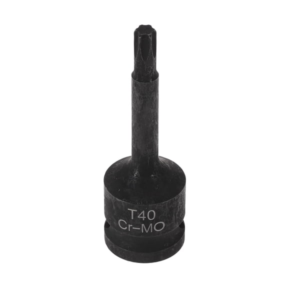 Unique Bargains 1 Pc 6 Point Universal Impact Socket for Car Motorcycle Dirtbike Repair Hardware Tool CR-MO Black 78mm/3.07" 6.5mm 1/2 Inch Drive