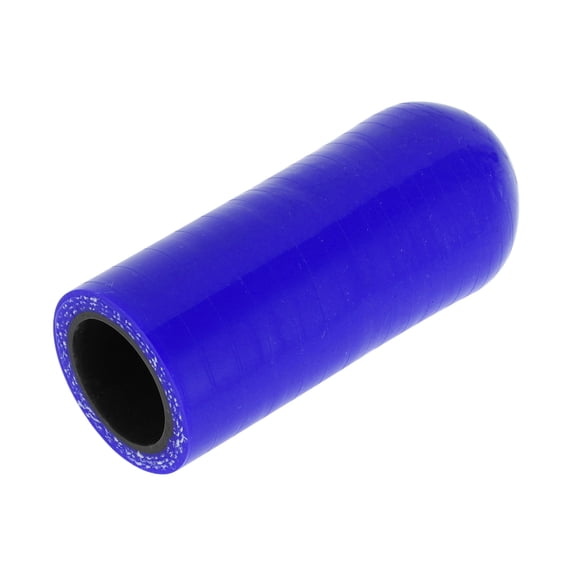 Unique Bargains 1 Pc 60mm Length 20mm/0.79" ID Blue Car Silicone Rubber Hose End Cap Silicone Reinforced Blanking Cap for Bypass Tube Universal